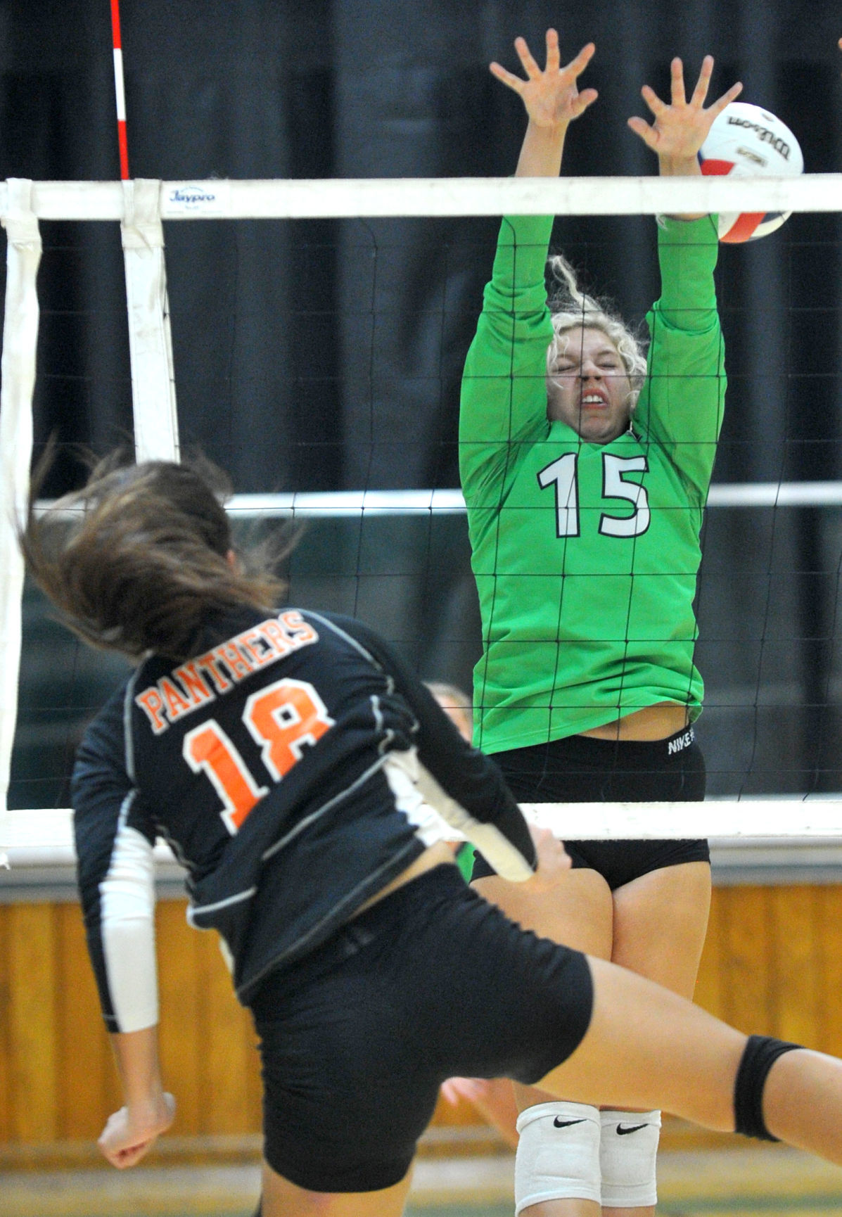 United Township at Alleman volleyball